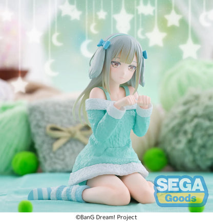 SEGA BANG DREAM MUTSUMI WAKABA PAJAMA PARTY YUMEMIRIZE FIGURA 12 cm