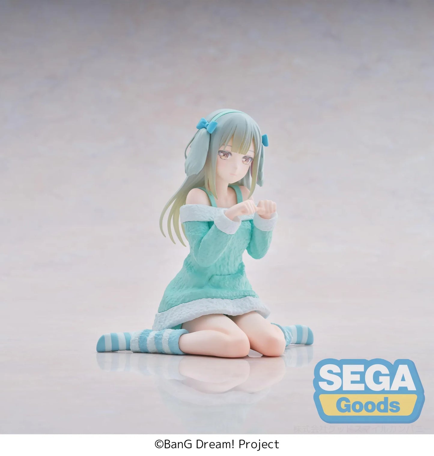 SEGA BANG DREAM MUTSUMI WAKABA PAJAMA PARTY YUMEMIRIZE FIGURA 12 cm