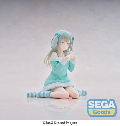 SEGA BANG DREAM MUTSUMI WAKABA PAJAMA PARTY YUMEMIRIZE FIGURA 12 cm
