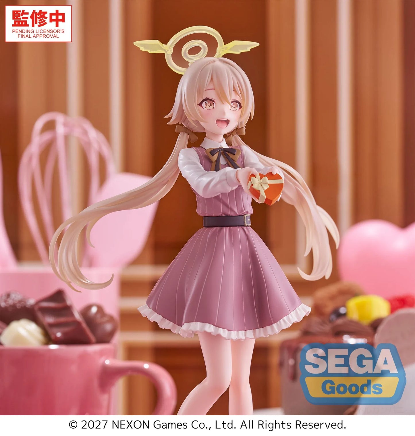 SEGA - BLUE ARCHIVE XSTELLAR HIFUMI HAPPY VALENTINE FIGURA 22 cm