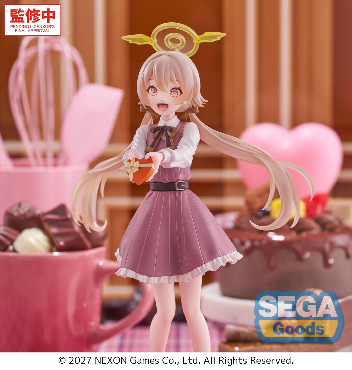 SEGA - BLUE ARCHIVE XSTELLAR HIFUMI HAPPY VALENTINE FIGURA 22 cm