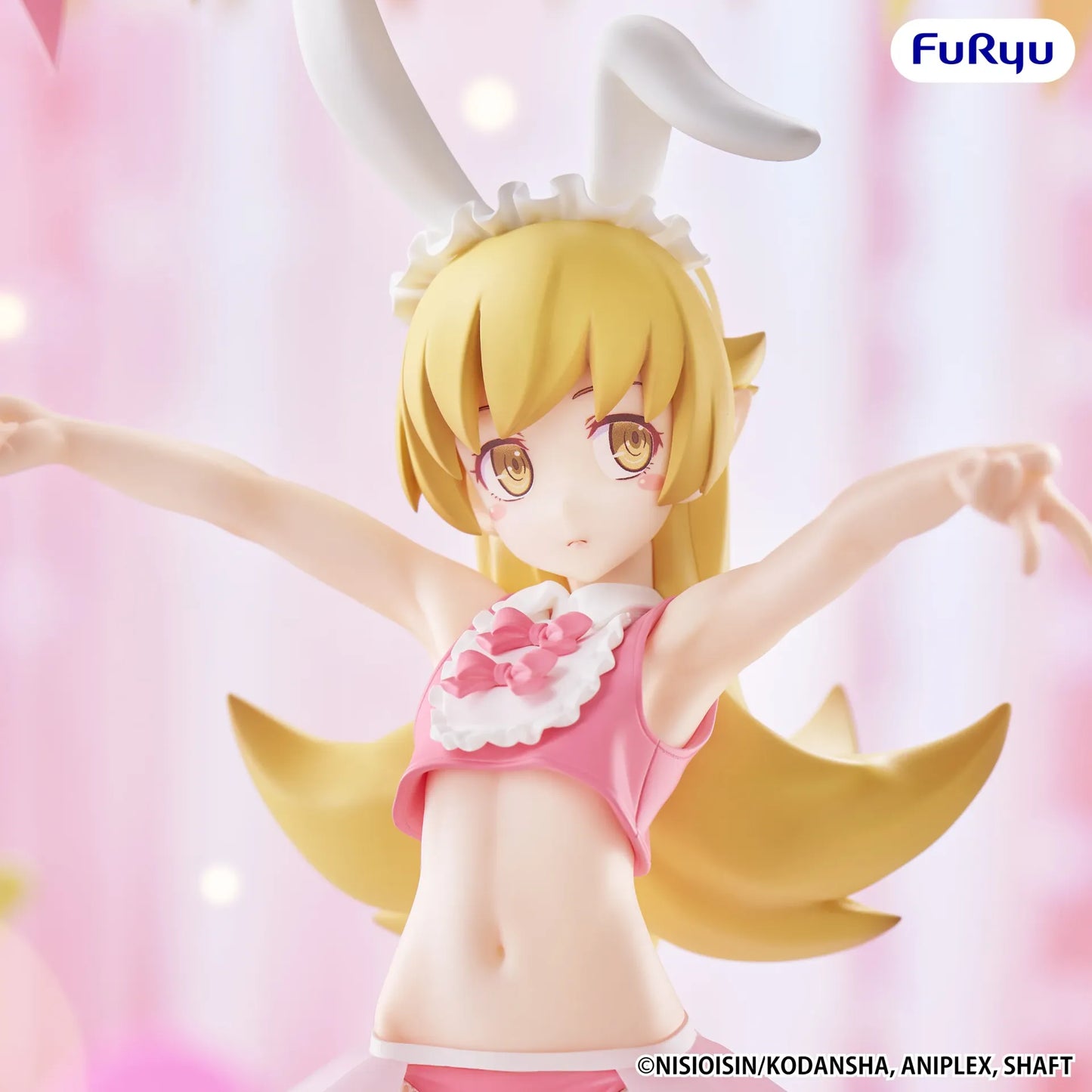 FURYU - MONOGATARI SHINOBU OSHINO BICUTE BUNNIES FIGURA 23 cm