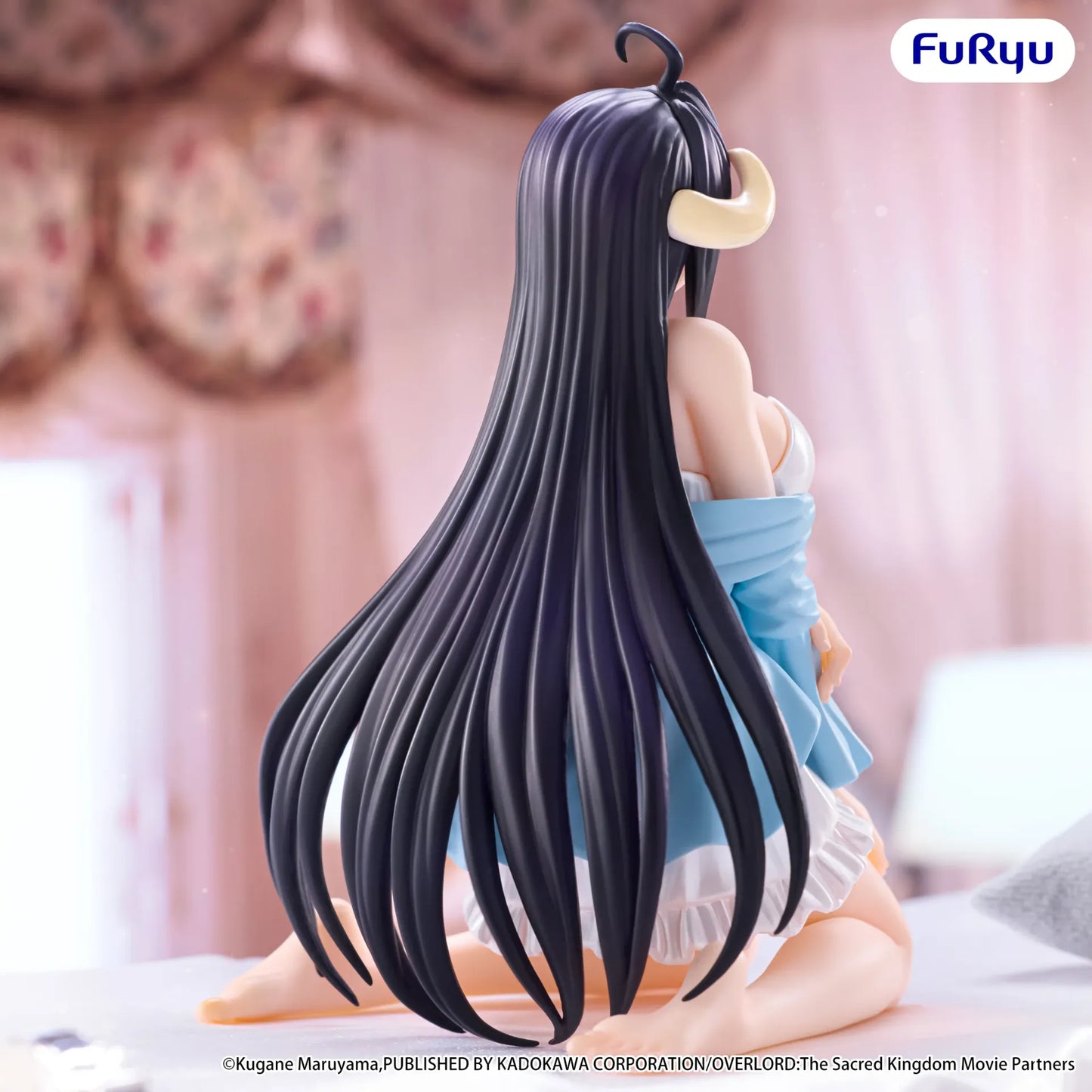 FURYU - OVERLORD OVERLORD ALBEDO LOUNGEWEAR PEARL WHITE NOODLE STOPPER FIGURA 12 cm