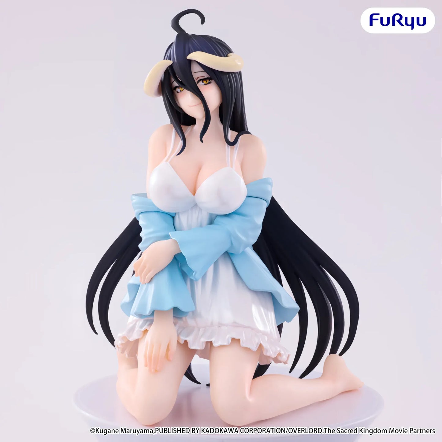 FURYU - OVERLORD OVERLORD ALBEDO LOUNGEWEAR PEARL WHITE NOODLE STOPPER FIGURA 12 cm