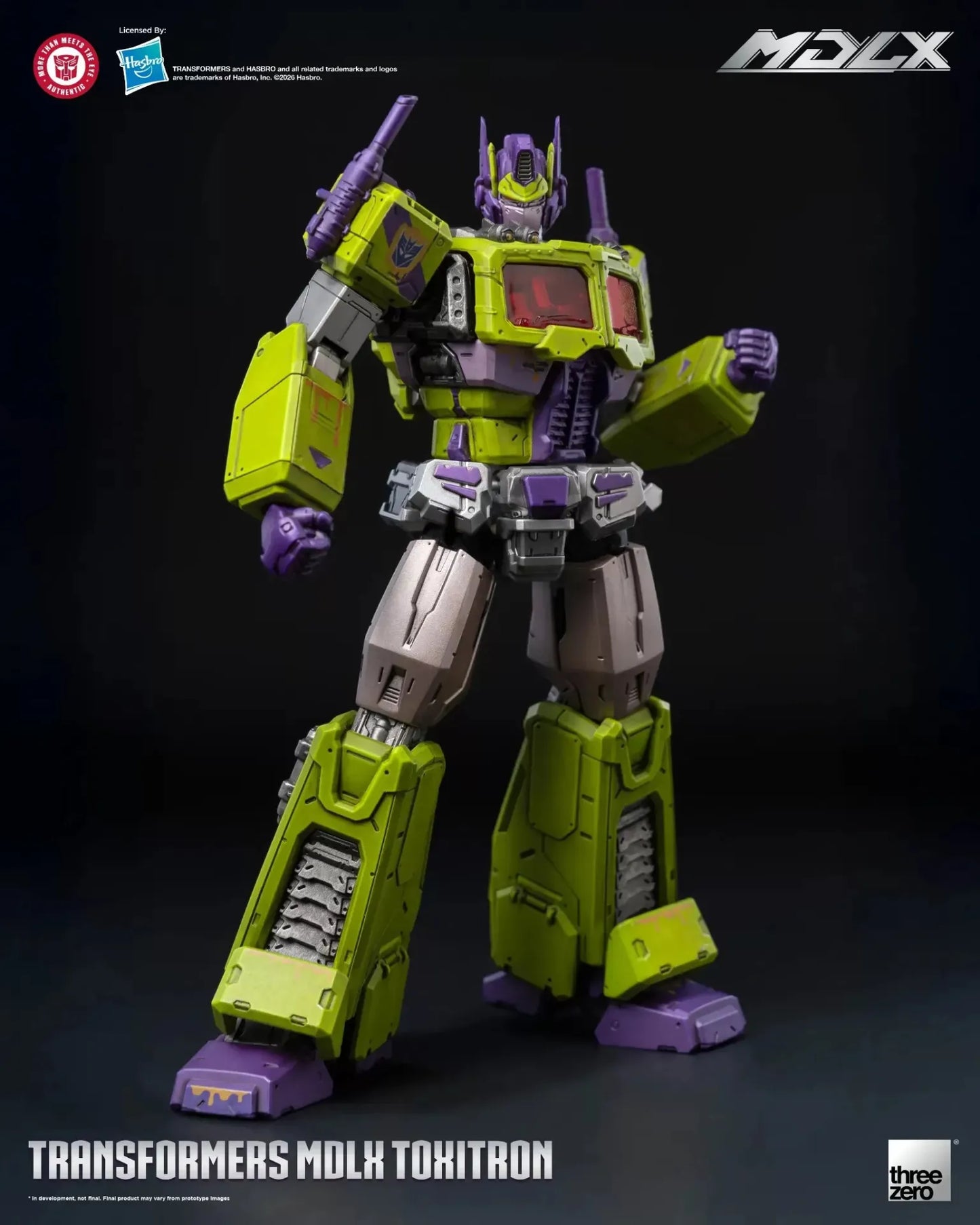 THREEA TOYS/THREEZERO - TRANSFORMERS MDLX TOXITRON EXCLUSIVE ACTION FIGURE 17 cm EXCLUSIVE