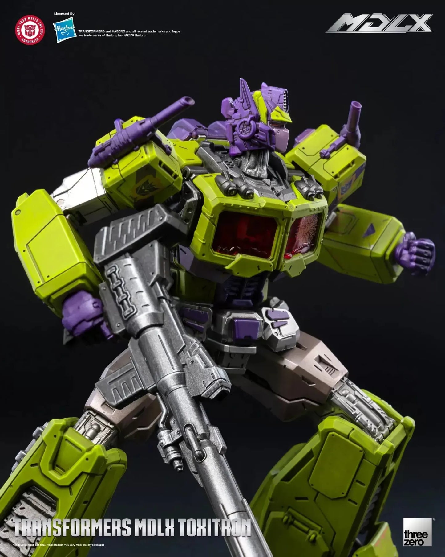 THREEA TOYS/THREEZERO - TRANSFORMERS MDLX TOXITRON EXCLUSIVE ACTION FIGURE 17 cm EXCLUSIVE