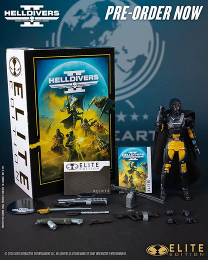 MCFARLANE TOYS 25 MCFARLANE ELITE ED 7INCH HELLDIVERS 2 SA-04 COMBAT TECHNICIAN ACTION FIGURE 17 cm
