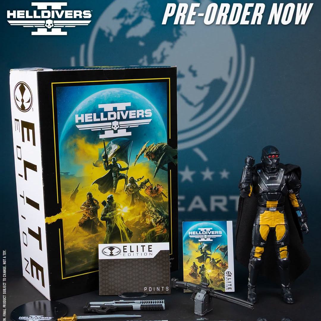 MCFARLANE TOYS 25 MCFARLANE ELITE ED 7INCH HELLDIVERS 2 SA-04 COMBAT TECHNICIAN ACTION FIGURE 17 cm