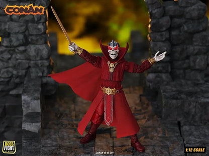 BOSS FIGHT STUDIO - DOOM CONAN - THULSA DOOM UNDEAD SORCERER H. .C.K.S. 1:12 ACTION FIGURE 16 cm
