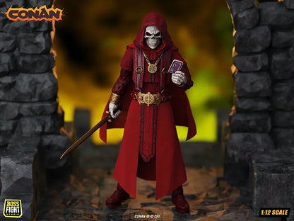 BOSS FIGHT STUDIO - DOOM CONAN - THULSA DOOM UNDEAD SORCERER H. .C.K.S. 1:12 ACTION FIGURE 16 cm