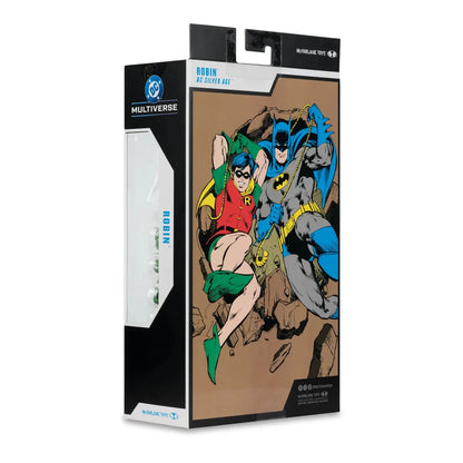 MCFARLANE TOYS 25 ROBIN - DC MULTIVERSE 7INCH SILVER AGE ACTION FIGURE 18 cm