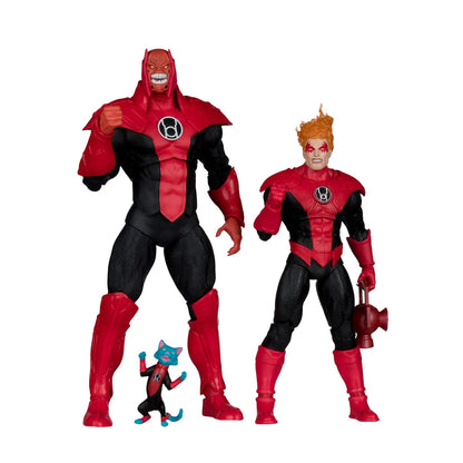 MCFARLANE TOYS 25 - DC MULTIVERSE 7INCH + MEGAFIG ATROCITUS RED LANTERN CORPS ACTION FIGURE 18 cm