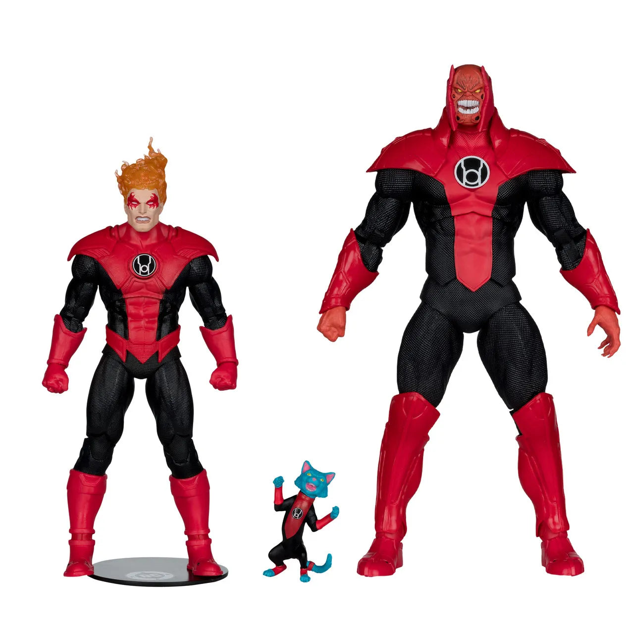 MCFARLANE TOYS 25 - DC MULTIVERSE 7INCH + MEGAFIG ATROCITUS RED LANTERN CORPS ACTION FIGURE 18 cm