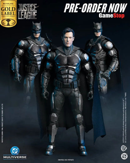MCFARLANE TOYS 25 BATMAN - DC THEATRICAL 7INCH JUSTICE LEAGUE ACTION FIGURE 18 cm