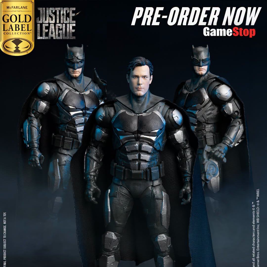 MCFARLANE TOYS 25 BATMAN - DC THEATRICAL 7INCH JUSTICE LEAGUE ACTION FIGURE 18 cm