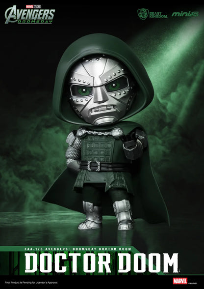 BEAST KINGDOM - DOOM AVENGERS DOOMSDAY DOCTOR DOOM MINI MINI FIGURA 13 cm