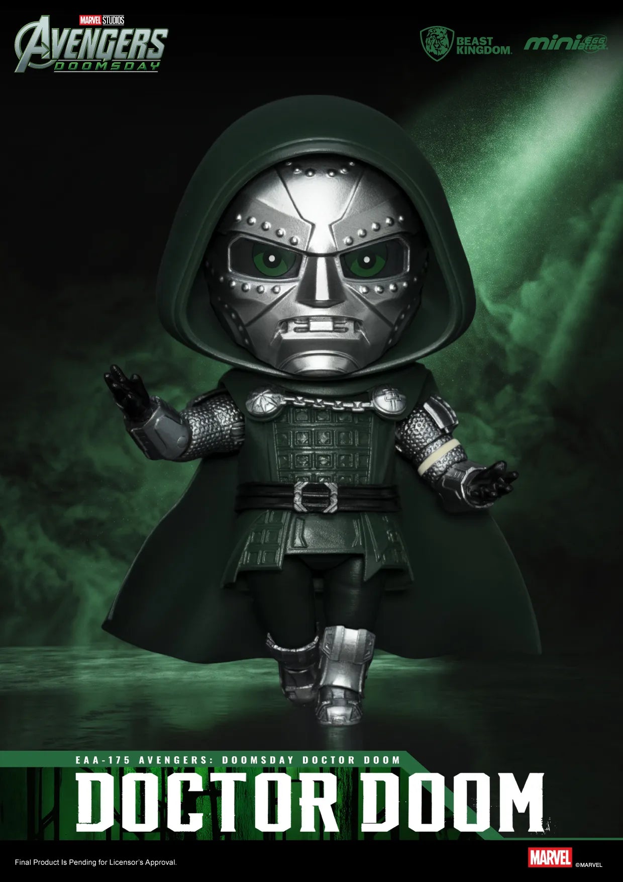 BEAST KINGDOM - DOOM AVENGERS DOOMSDAY DOCTOR DOOM MINI MINI FIGURA 13 cm