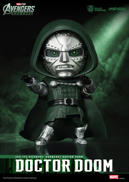 BEAST KINGDOM - DOOM AVENGERS DOOMSDAY DOCTOR DOOM MINI MINI FIGURA 13 cm