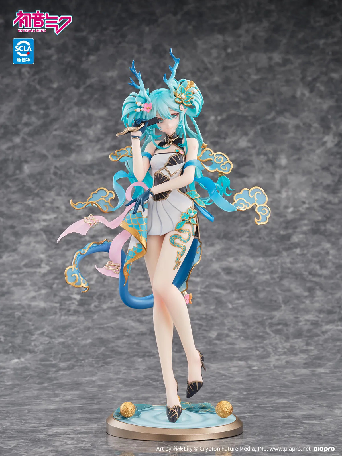 KAIYODO - HATSUNE MIKU HATSUNE MIKU AZURE DRAGON VER. SCALE 1/7 STATUA 27 cm