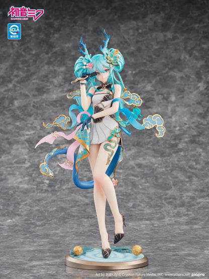 KAIYODO - HATSUNE MIKU HATSUNE MIKU AZURE DRAGON VER. SCALE 1/7 STATUA 27 cm