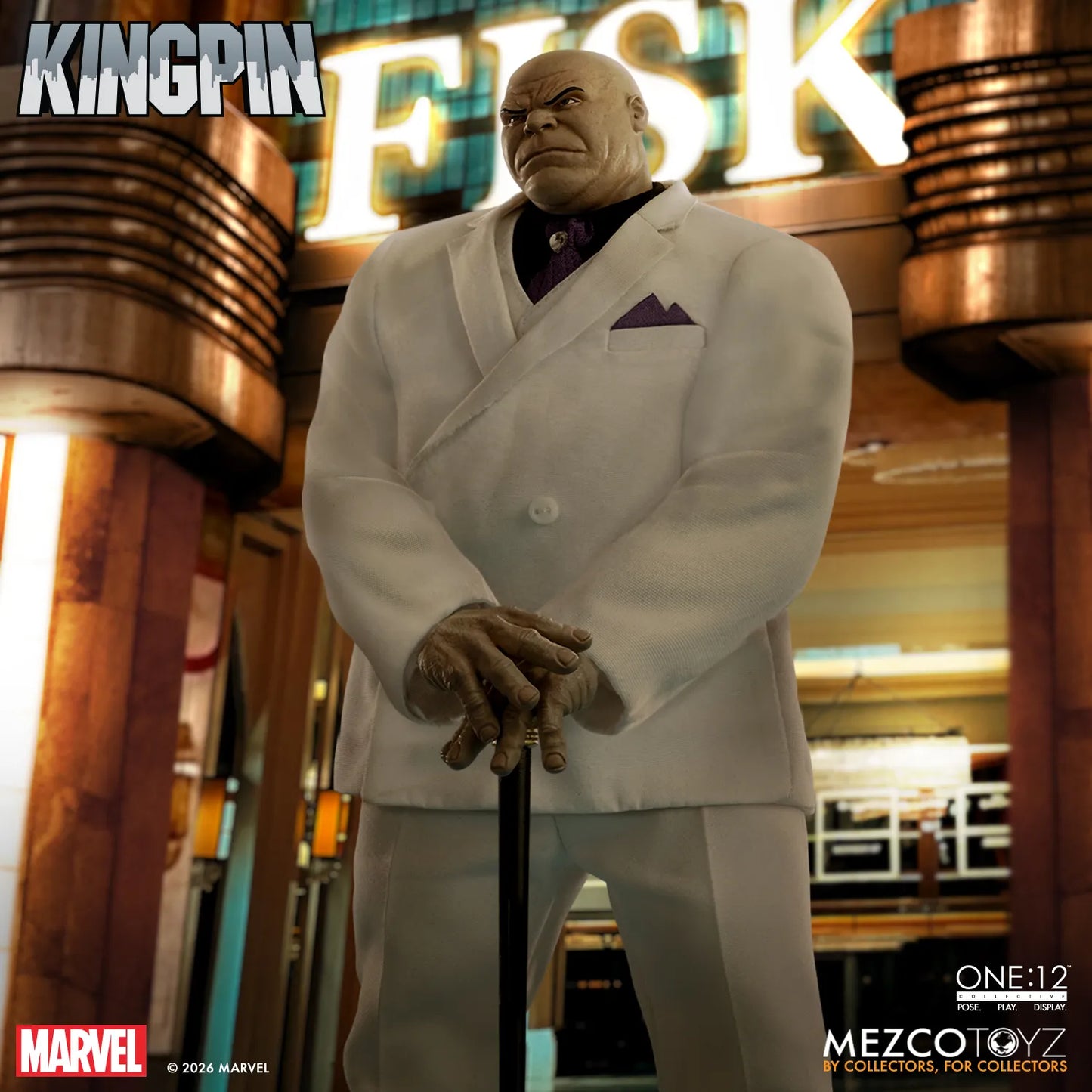MEZCO TOYS KINGPIN - MARVEL ONE:12 COLLECTIVE ACTION FIGURE 17 cm