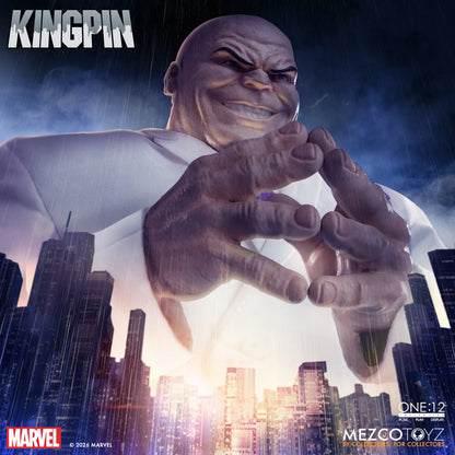 MEZCO TOYS KINGPIN - MARVEL ONE:12 COLLECTIVE ACTION FIGURE 17 cm