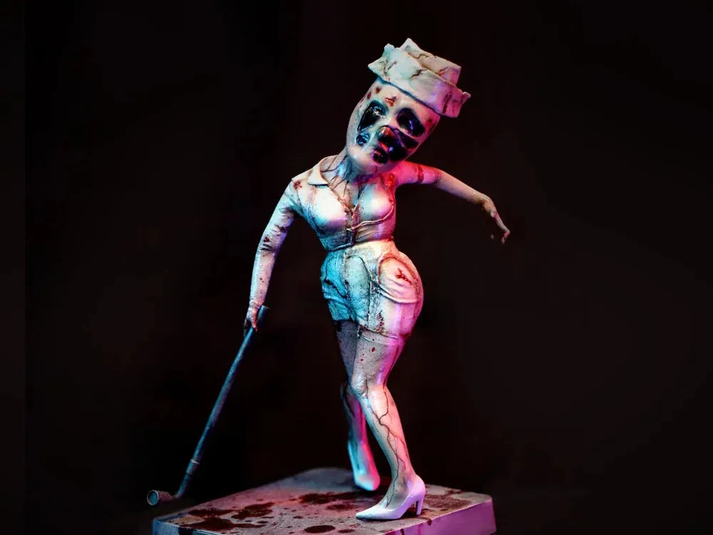 STAR ACE - BUBBLE RETURN SILENT HILL BUBBLE HEAD NURSE DEFOSTYLE FIGURA 16 cm