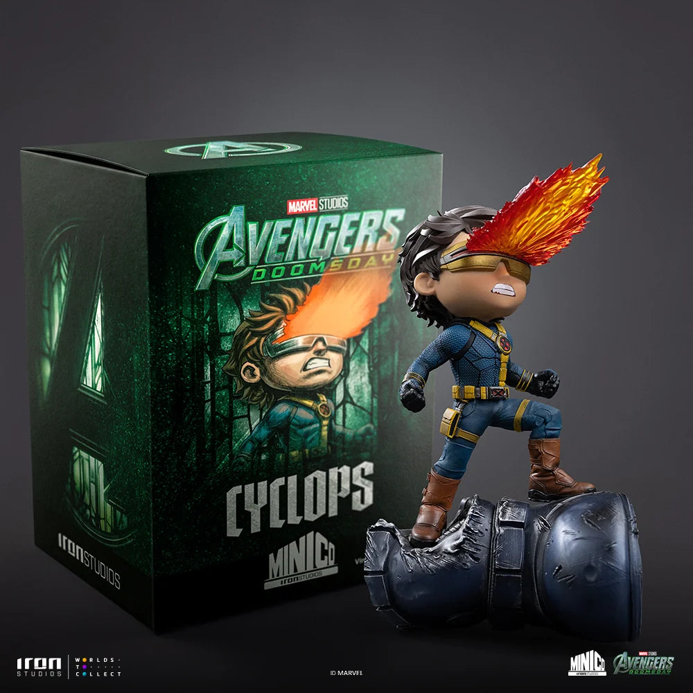 IRON STUDIOS CYCLOPS - MARVEL AVENGERS: DOOMSDAY MINICO STATUA 17 cm