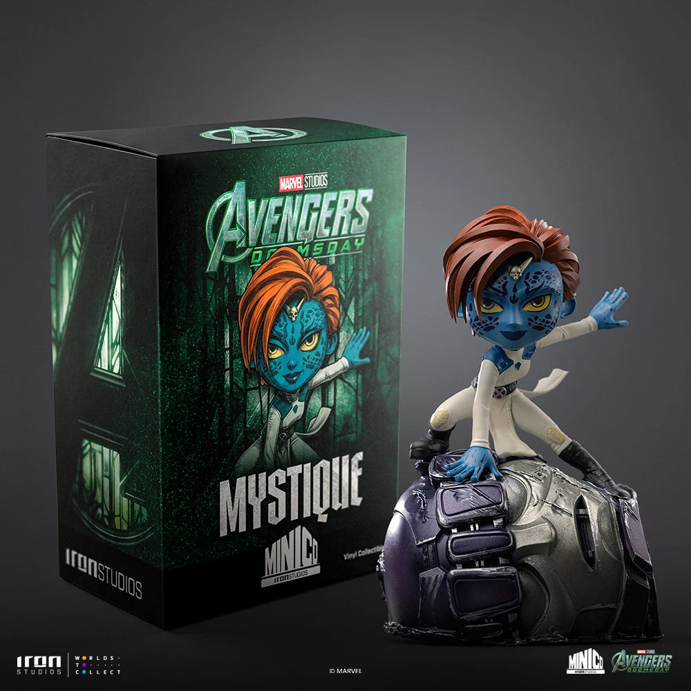 IRON STUDIOS - MARVEL AVENGERS: DOOMSDAY MYSTIQUE MINICO STATUA 16 cm