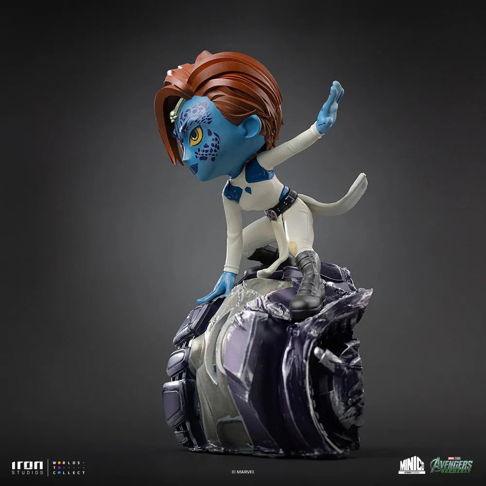 IRON STUDIOS - MARVEL AVENGERS: DOOMSDAY MYSTIQUE MINICO STATUA 16 cm