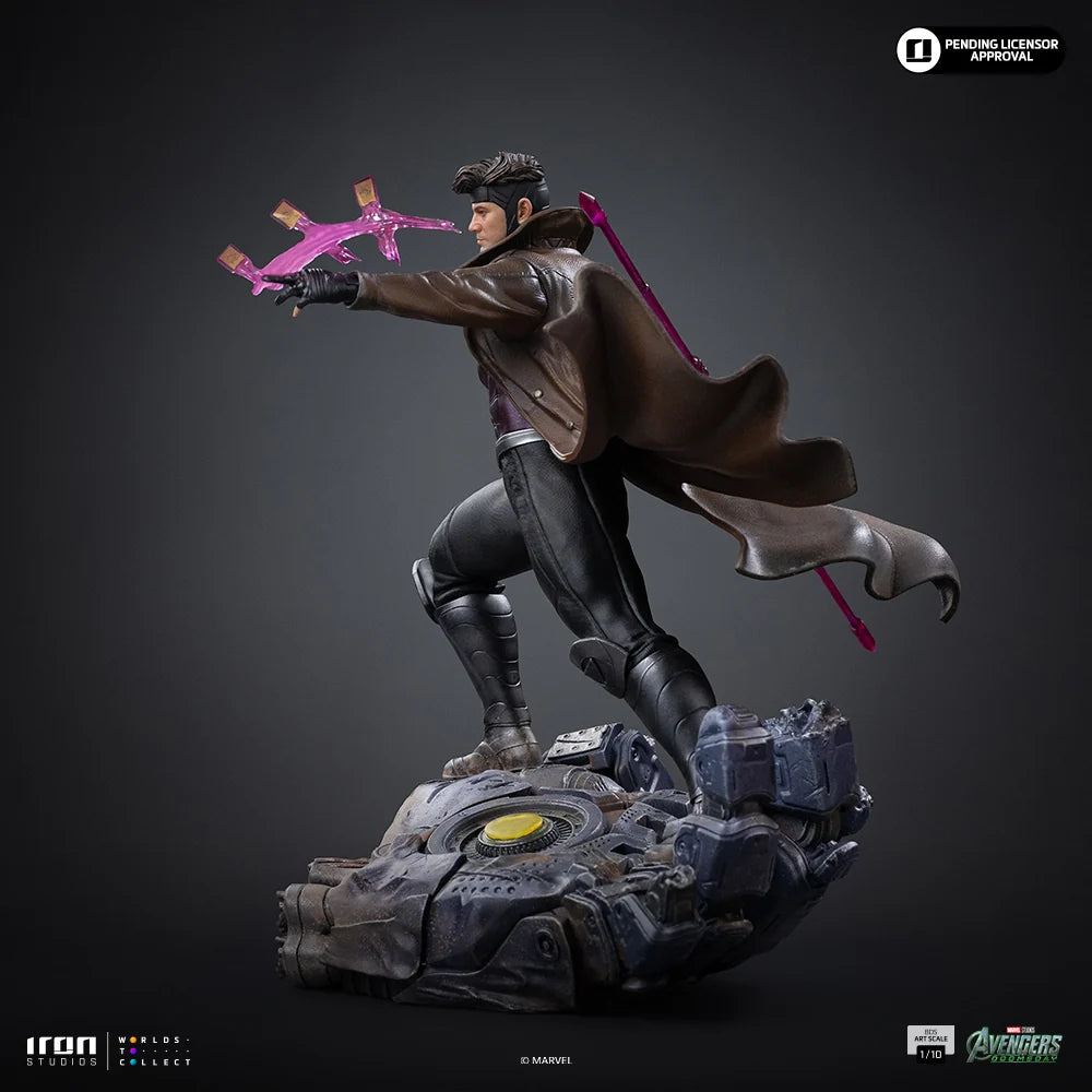 IRON STUDIOS GAMBIT - MARVEL AVENGERS: DOOMSDAY 1/10 STATUA 23 cm