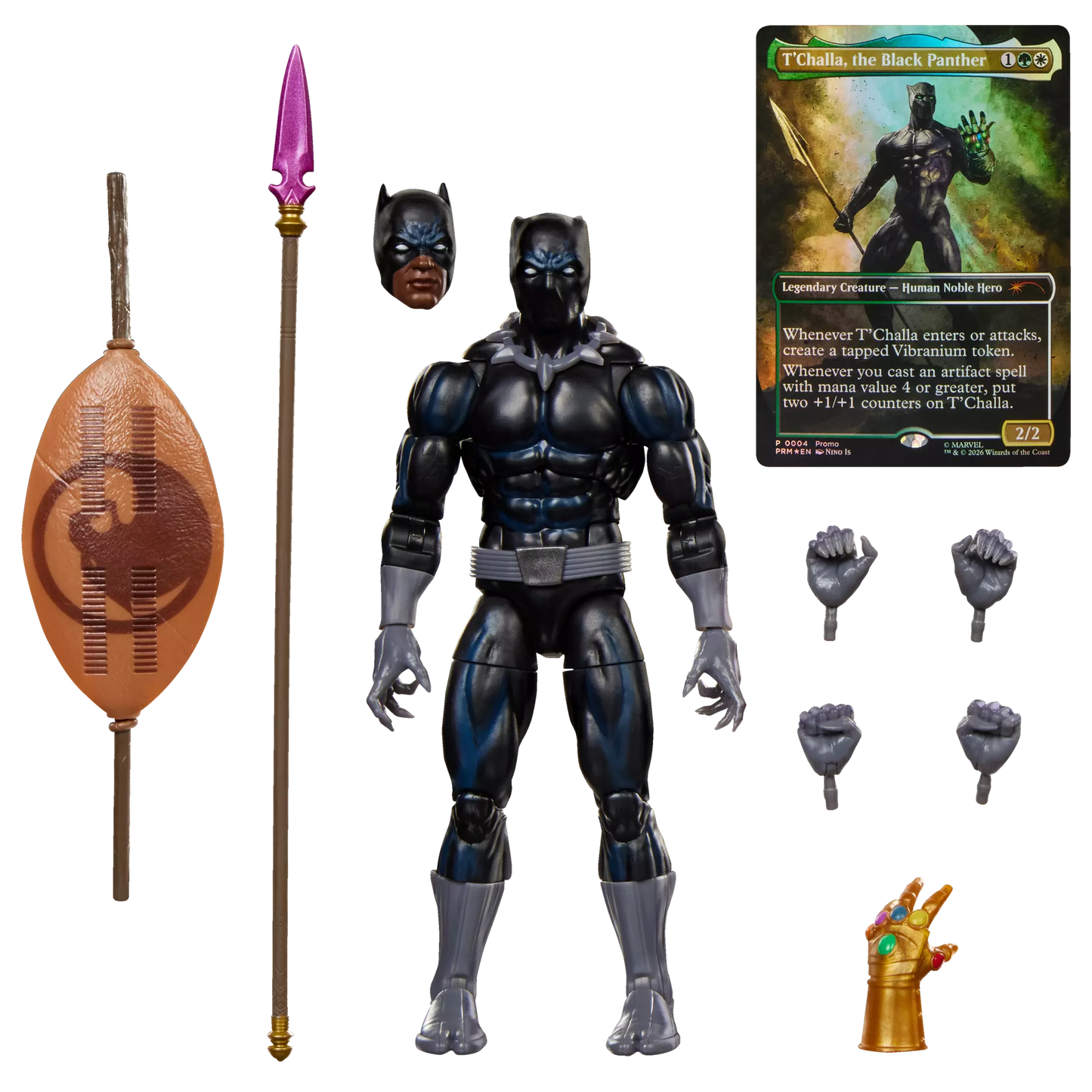 HASBRO BLACK PANTHER - MARVEL LEGENDS MAGIC GATHERING ACTION FIGURE
