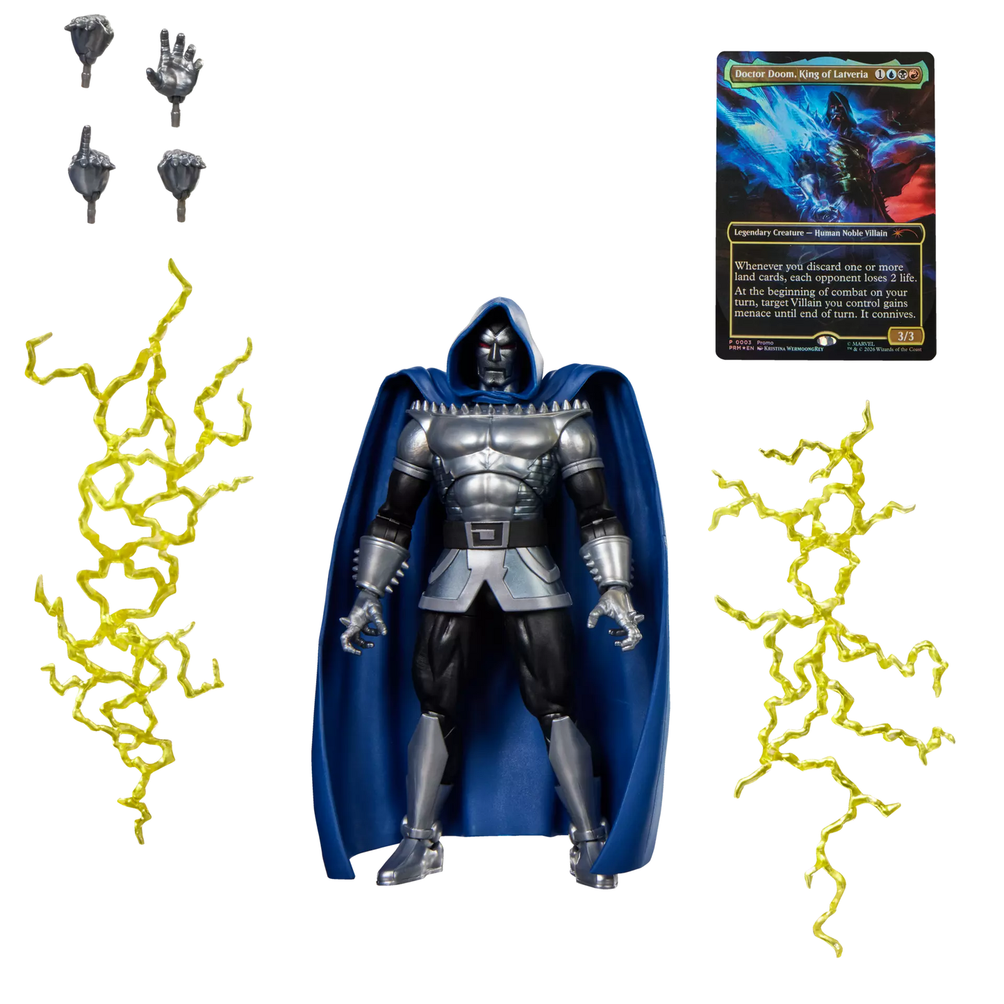 HASBRO - MARVEL LEGENDS MAGIC GATHERING DOCTOR DOOM 2099 ACTION FIGURE