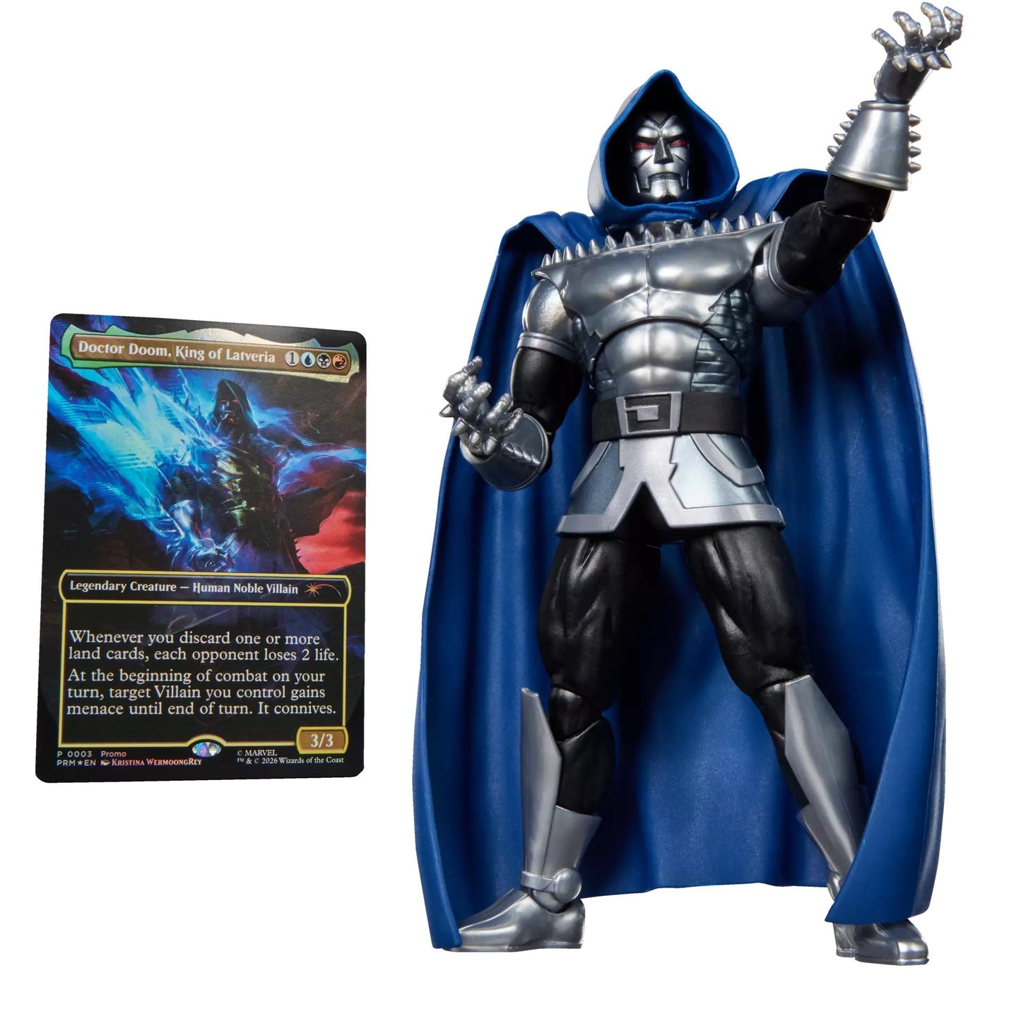 HASBRO - MARVEL LEGENDS MAGIC GATHERING DOCTOR DOOM 2099 ACTION FIGURE