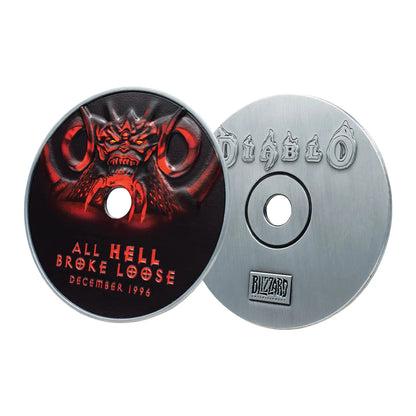 FANATTIK - DIABLO DIABLO 30TH ANNIVERSARY CD ROM LIMITED EDITION REPLICA 15x14x2.5 cm LIMITED EDITION