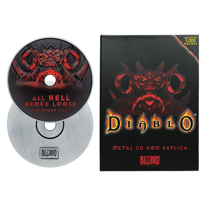 FANATTIK - DIABLO DIABLO 30TH ANNIVERSARY CD ROM LIMITED EDITION REPLICA 15x14x2.5 cm LIMITED EDITION