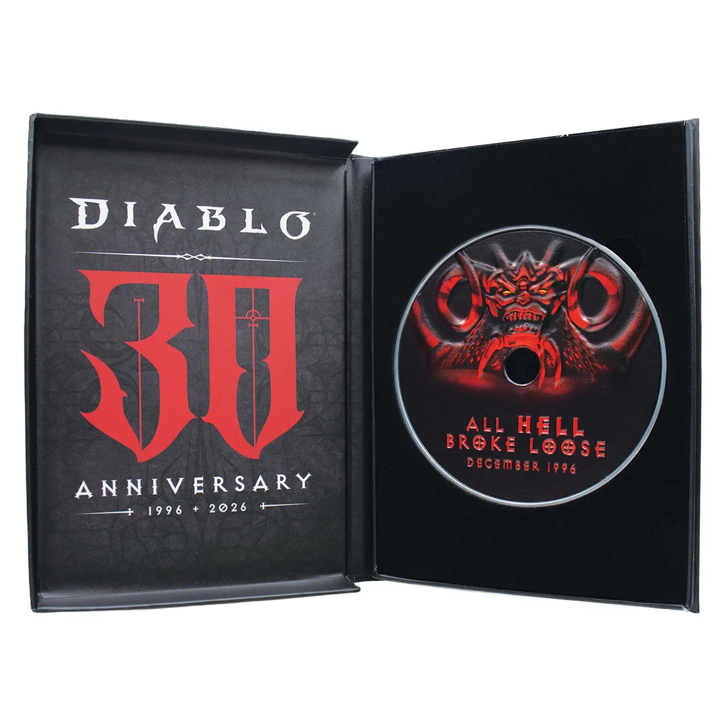 FANATTIK - DIABLO DIABLO 30TH ANNIVERSARY CD ROM LIMITED EDITION REPLICA 15x14x2.5 cm LIMITED EDITION