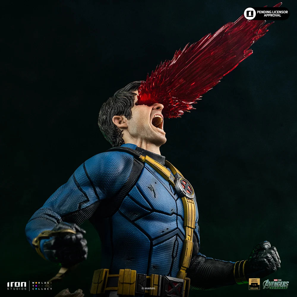 IRON STUDIOS CYCLOPS - MARVEL AVENGERS DOOMSDAY DELUXE VER LEGACY REPLICA 1/4 STATUA 56 cm