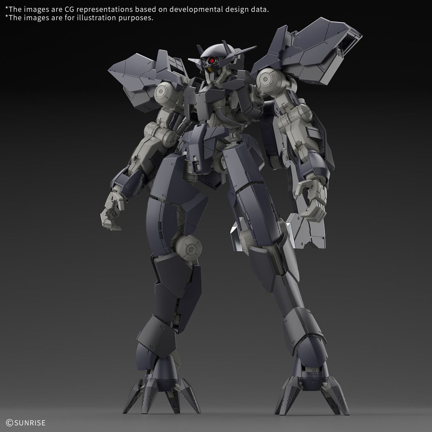 BANDAI ORPHANS FULL MECHANICS GRAZE EIN 1/100 MODEL KIT 18 cm