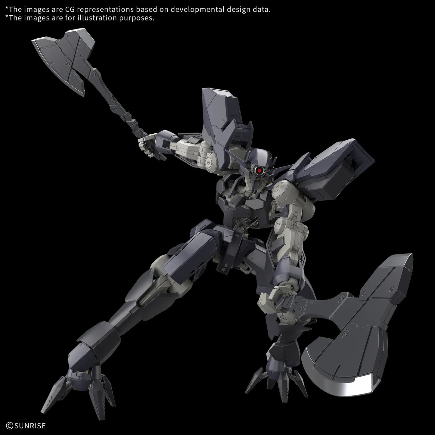 BANDAI ORPHANS FULL MECHANICS GRAZE EIN 1/100 MODEL KIT 18 cm