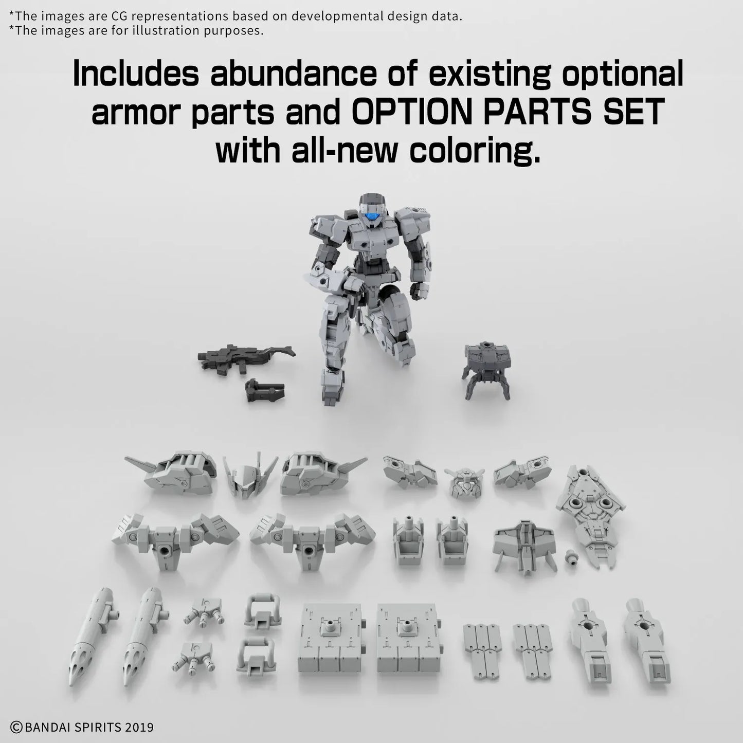 BANDAI - 30 MINUTES MISSIONS 30MM EEXM-17RE ALTO REFINE 1/144 MODEL KIT 13 cm