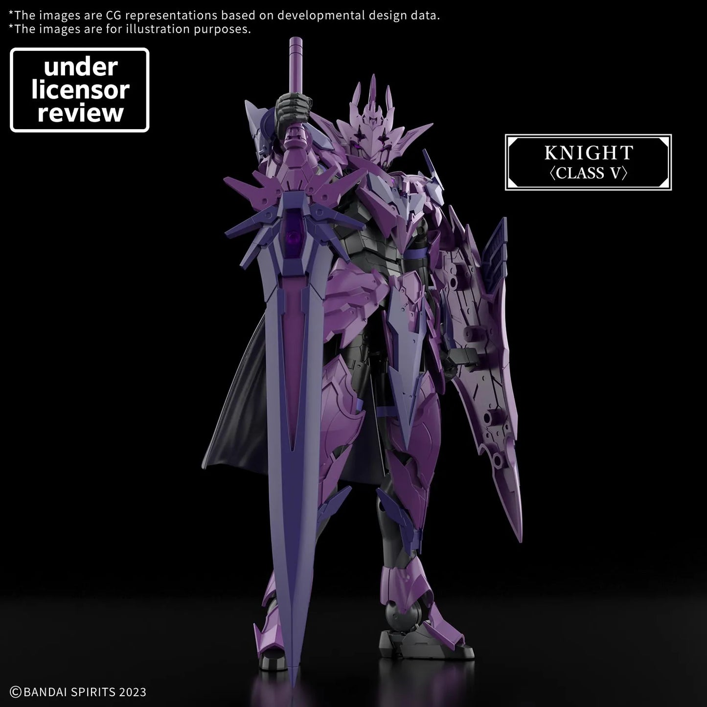 BANDAI 30MF DARKNEVIL ARCH KNIGHT MODEL KIT 13 cm