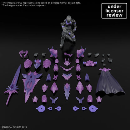 BANDAI 30MF DARKNEVIL ARCH KNIGHT MODEL KIT 13 cm