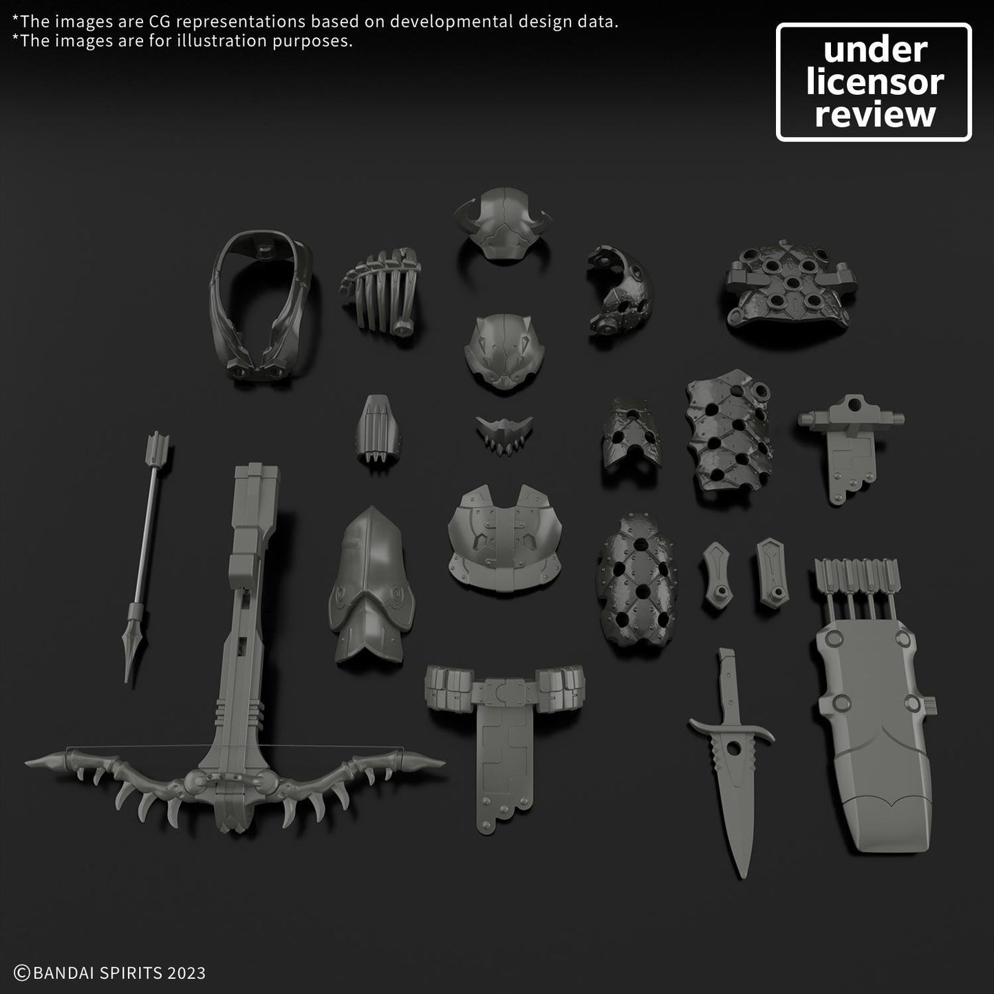 BANDAI 30MF CLASS UP ARMOR SAVAGE HUNTER MODEL KIT n.a.