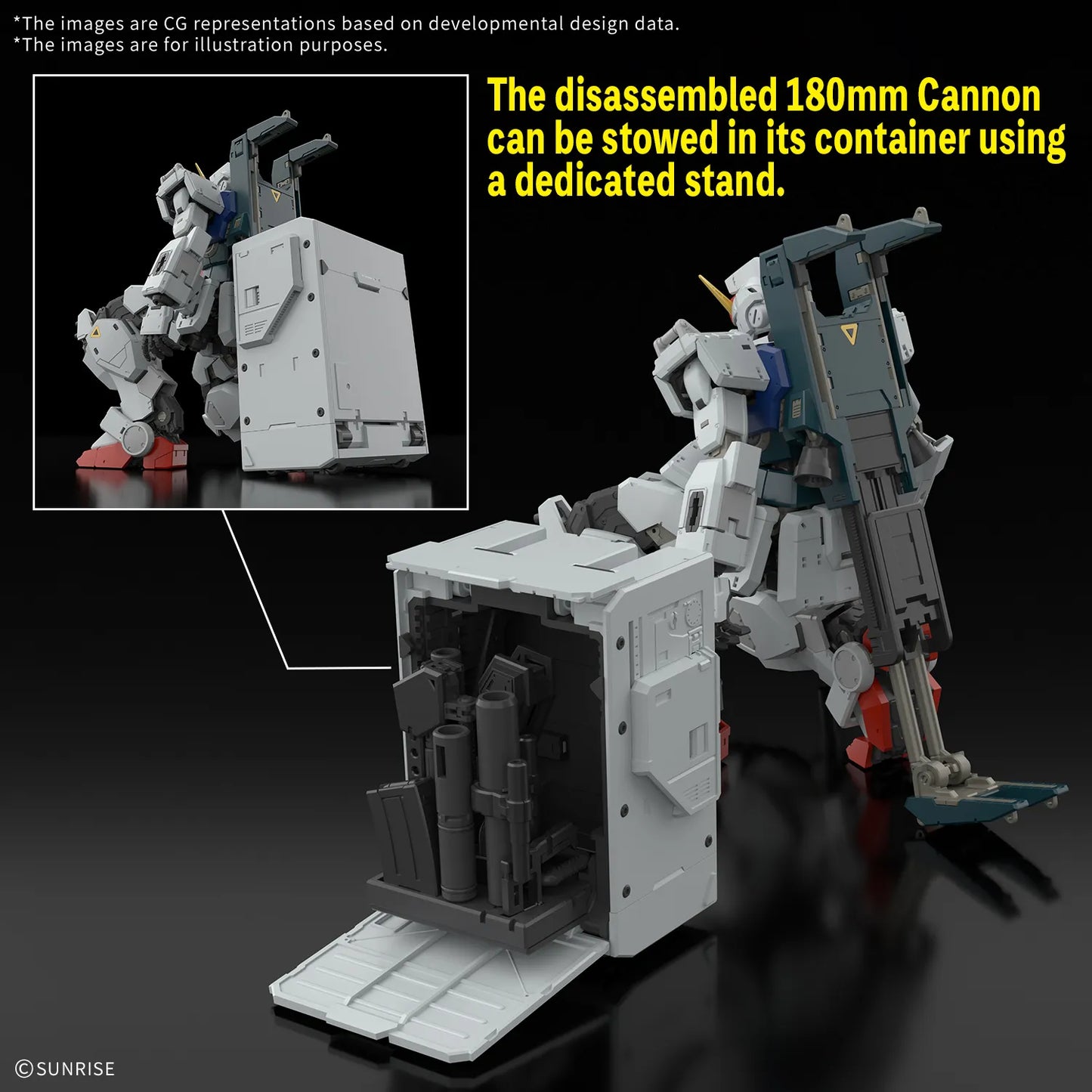 BANDAI - GUNDAM RG GROUND TYPE 1/144 MODEL KIT 14 cm