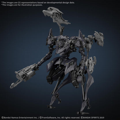 BANDAI - 30 MINUTES MISSIONS 30MM ARMORED CORE VI FIRES RUBICON SCHNEIDER NACHTREIHER/40E DUAL NATURE MODEL KIT 14 cm