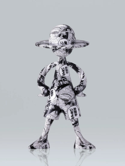 BANDAI LUFFY - ONE PIECE ARCHIVE ADVENTURE VOL. 4 DISPLAY (10) MINI FIGURA 8.5 cm