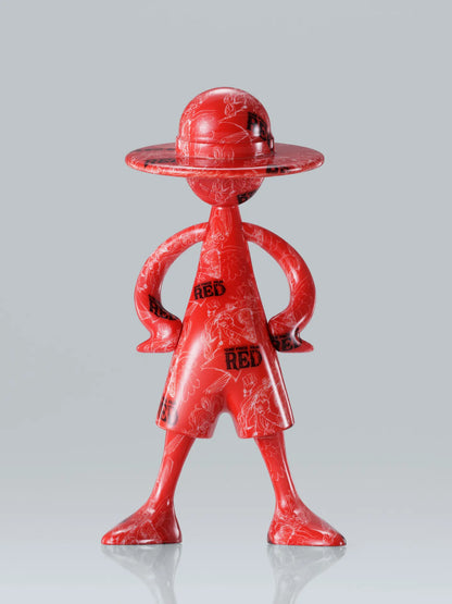 BANDAI LUFFY - ONE PIECE ARCHIVE ADVENTURE VOL. 4 DISPLAY (10) MINI FIGURA 8.5 cm