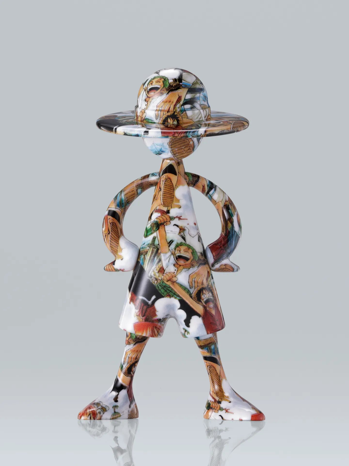 BANDAI LUFFY - ONE PIECE ARCHIVE ADVENTURE VOL. 4 DISPLAY (10) MINI FIGURA 8.5 cm