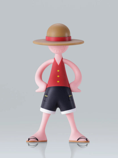 BANDAI LUFFY - ONE PIECE ARCHIVE ADVENTURE VOL. 4 DISPLAY (10) MINI FIGURA 8.5 cm